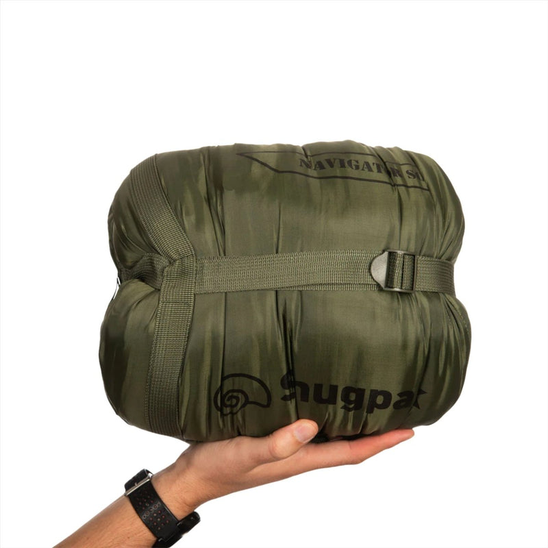 Snugpak Navigator Winter Sleeping Bag Isofiber Fill Left Side Zipper Olive