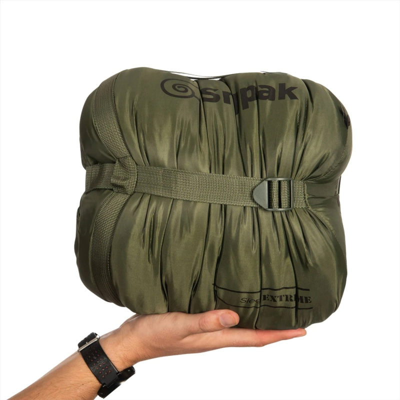 Snugpak Sleeper Extreme Sleeping Bag Mummy Cold Weather -12 Isofiber Fill Olive