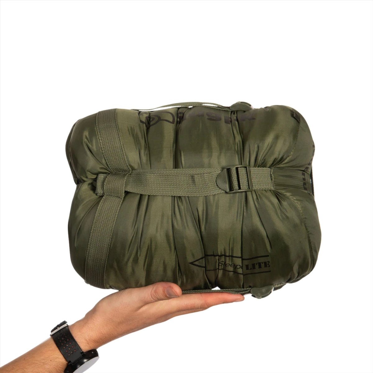 Snugpak Sleeper Lite Sacco a pelo -10 caldo leggero con cappuccio a mummia oliva
