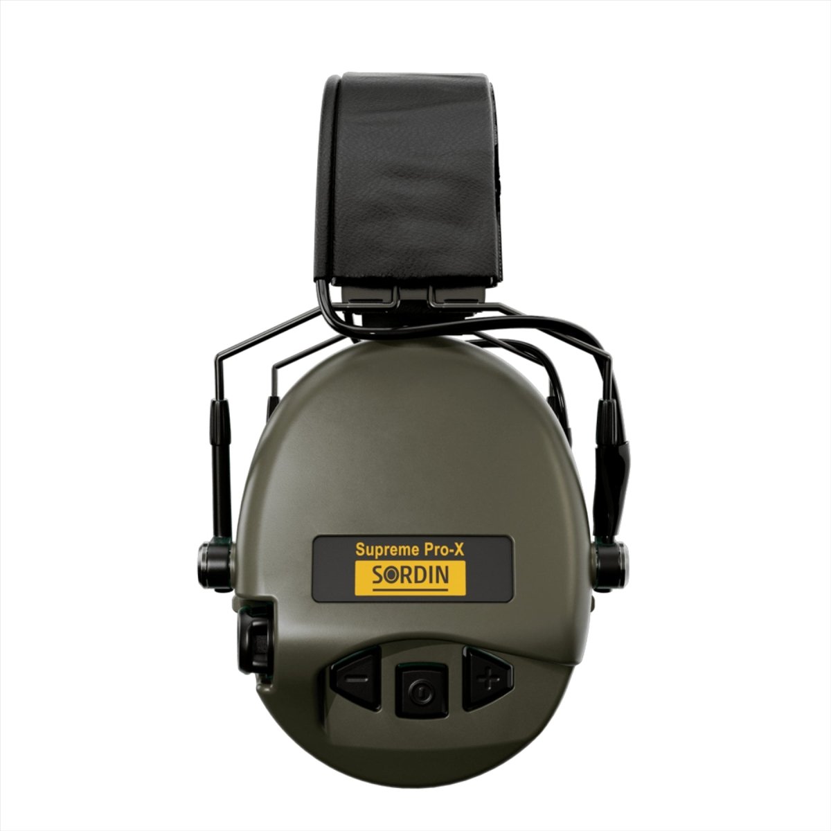 Sordin Supreme Pro-X Hear 2 Slim Tattico Protezione per l'udito con fascia verde