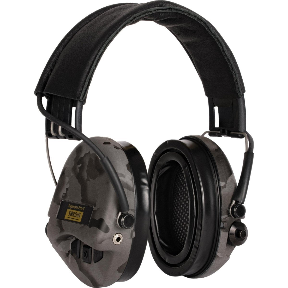 Sordin Supreme Pro X Hear2 LED Gel Protezione attiva dell'udito Night Camo