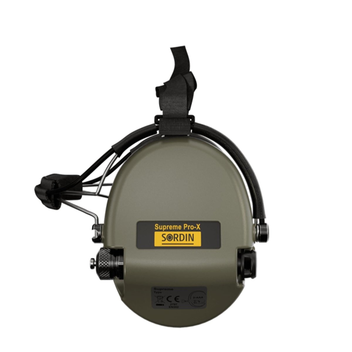 Sordin Supreme Pro-X Neckband Protezione elettronica dell'udito sul suono ambientale dell'orecchio