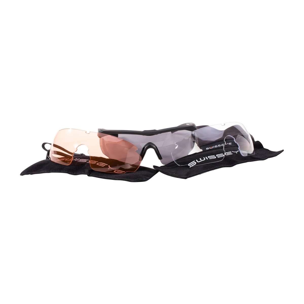 Swiss Eye Safety Goggles 3 Color Lenses protezione da UV Anti-Fog UV Anti-Fog
