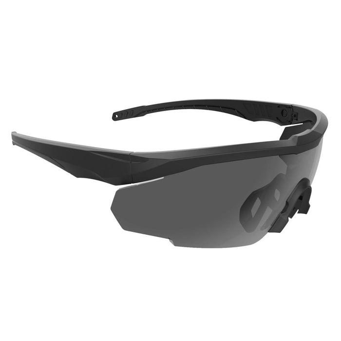 Occhiali tattici Swisseye BLACKHAWK PRO con montatura nera e lenti intercambiabili - GoMilitar