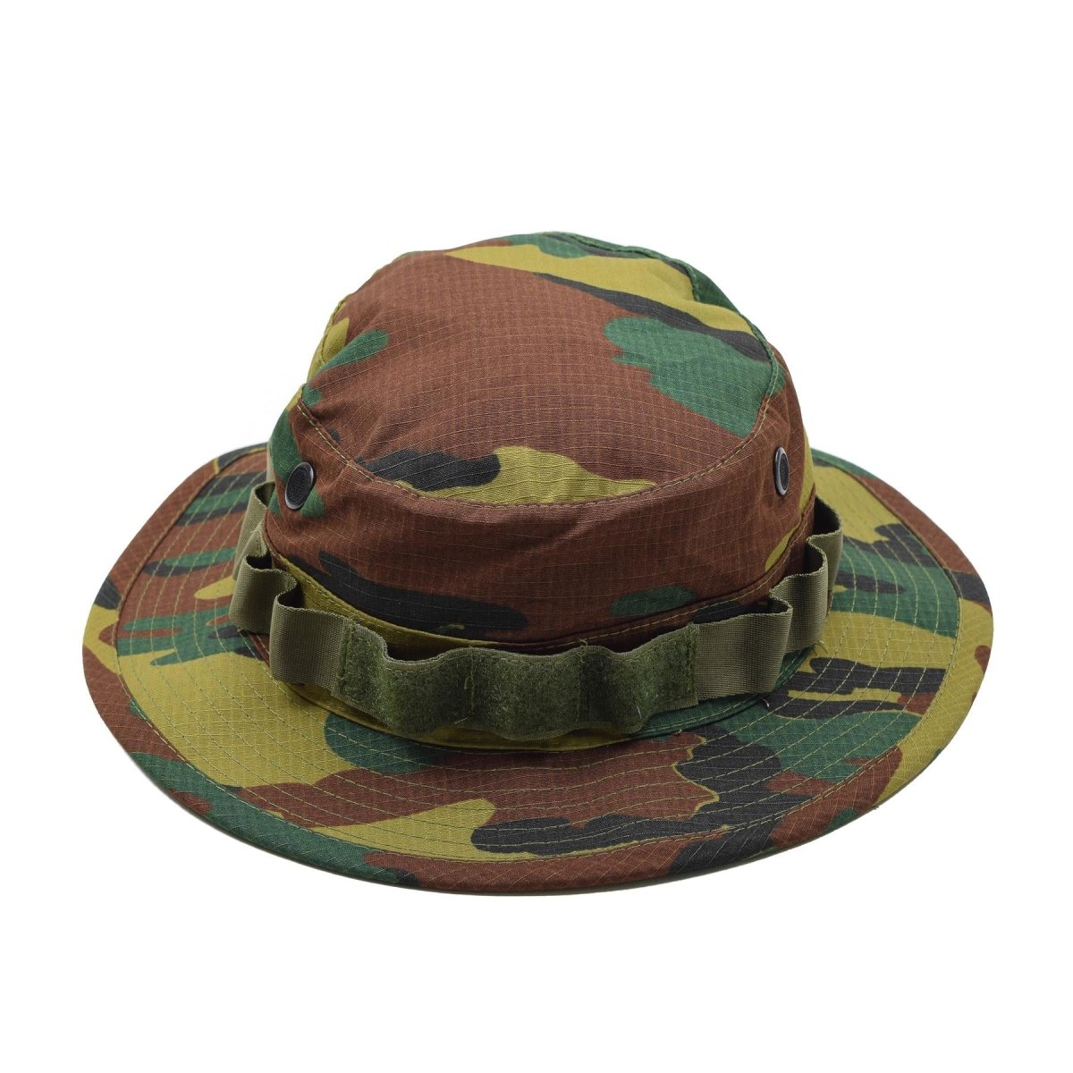 Tacgear Brand Boonie Hat Belga in stile militare Belgaw Camo Ripstop Wide Brim