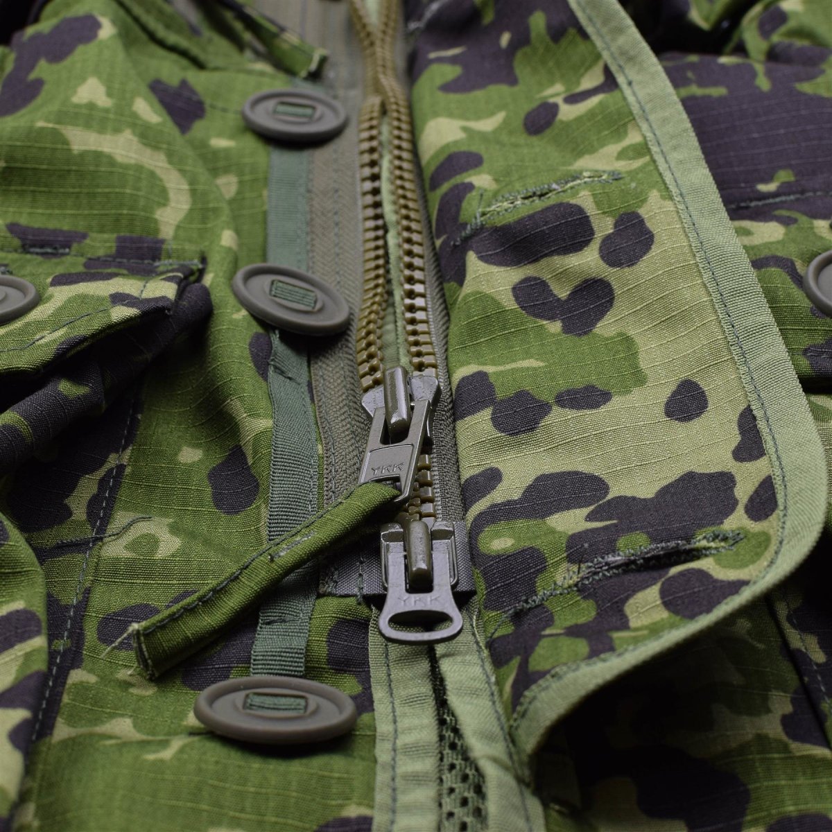 Tacgear Brand Danish MILITAL SMOK GIACCA RIPSTOP COMMANDO M84 CAMOUFFAGE