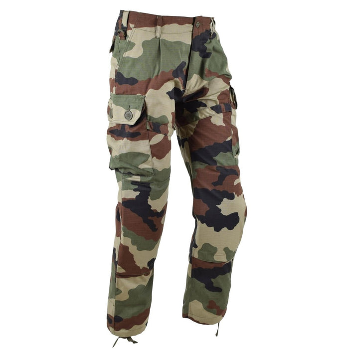 TACGEAR Pantaloni da combattimento stile militare francese di marca CCE camo ripstop cargo tattico - GoMilitar