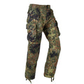 TACGEAR Pantaloni da combattimento cargo da campo stile esercito tedesco di marca flecktarn camo ripstop