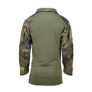 TACGEAR Brand German Army style shirts combat troops underwear flecktarn camo - GoMilitar