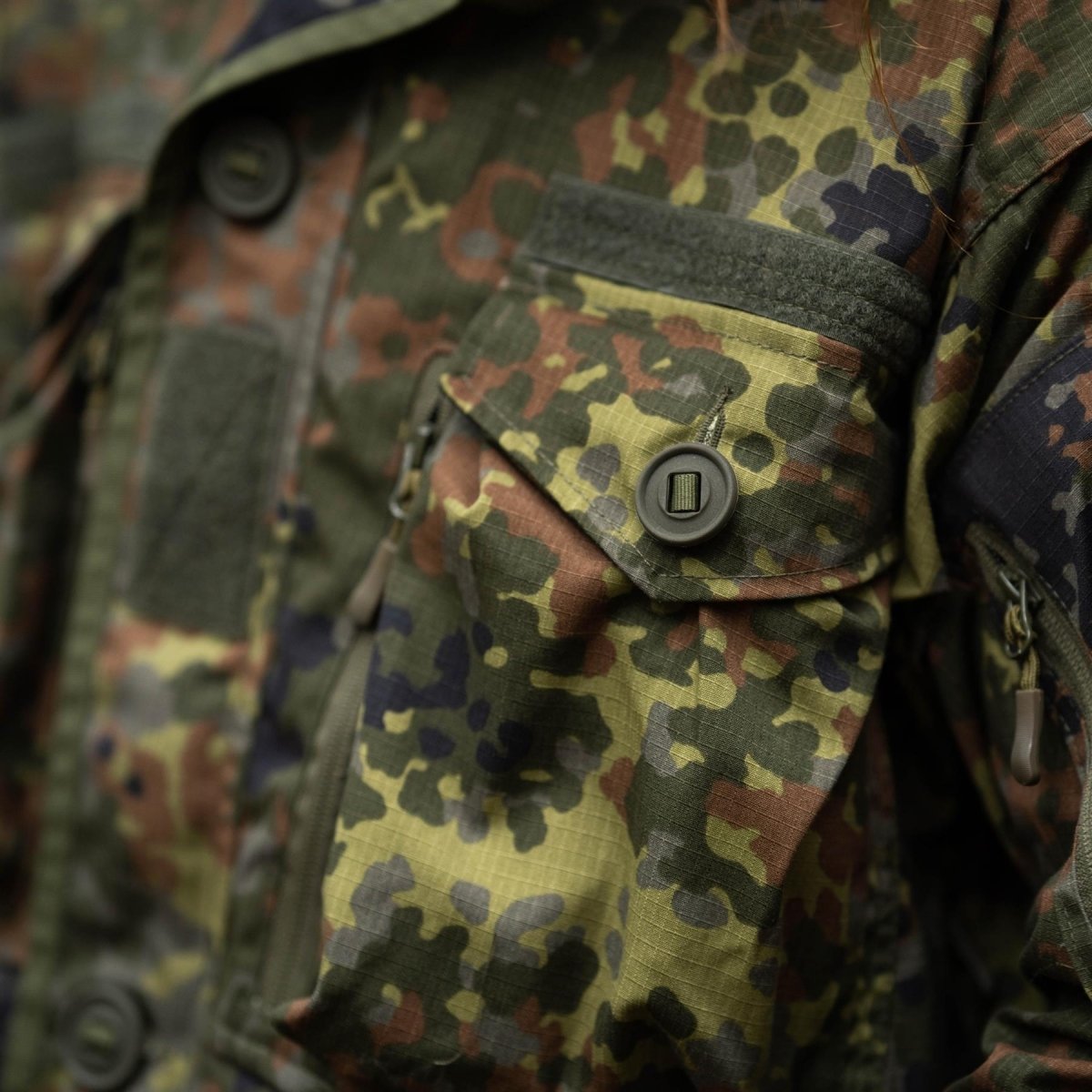 Tacgear marchio tedesco in stile militare giacca slammano comando flecktran ykk zipper