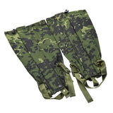 Ghette di gamba di marca tacgear danese m84 mimetico ganci metallici impermeabili nuovi