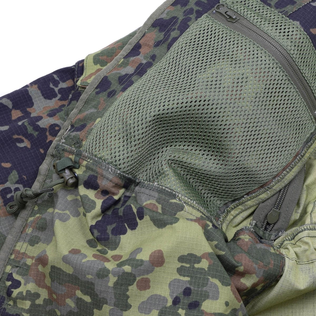 Tacgear Brand Military Style Commando Smock Giacca a Zip Full-Zip Ripstop Flecktran