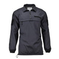 Camicia vento di marca tacgear nere campeggio leggero escursionismo esterno a riva