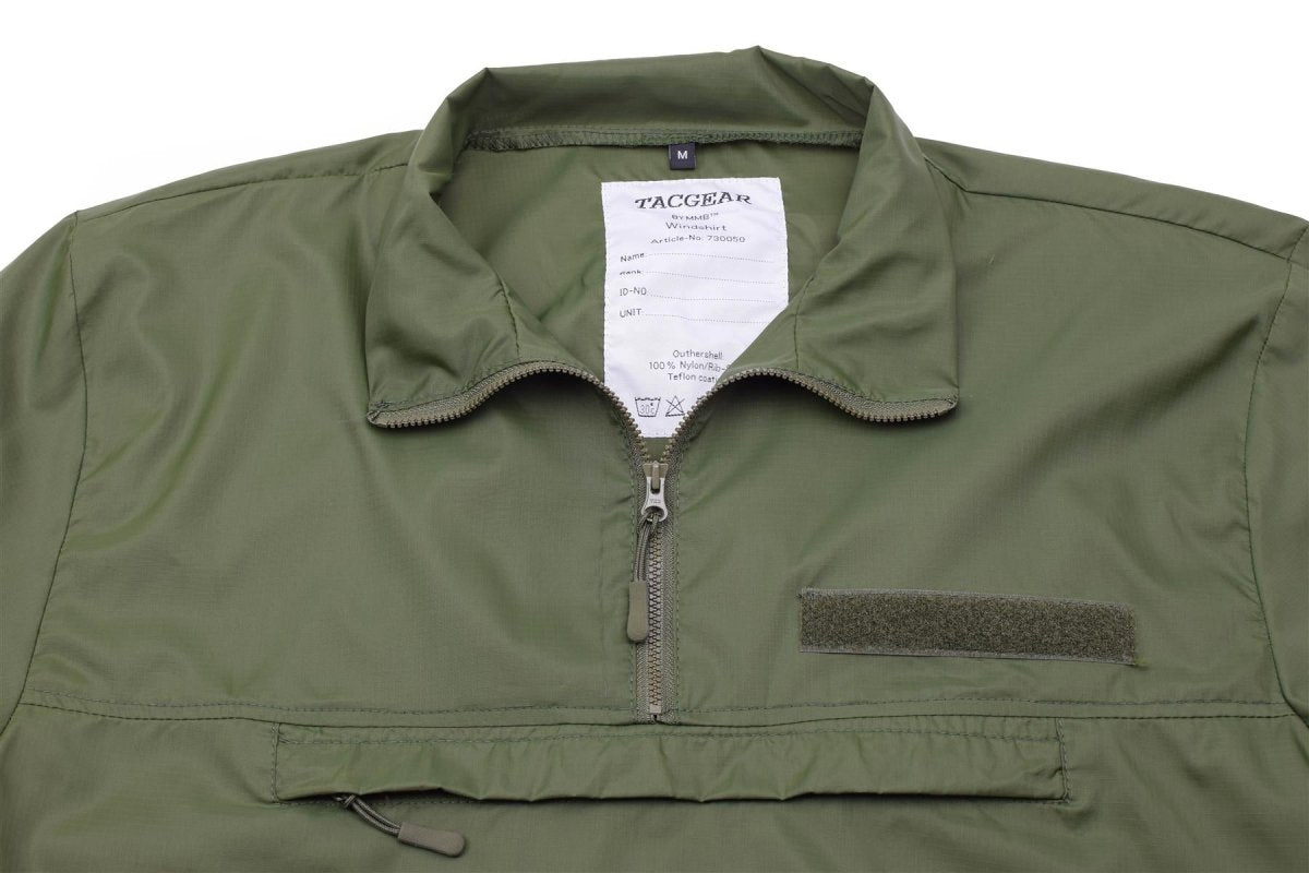 Camicia vento di marca tacgear leggera Ripstop Camping escursionistica Smock Outdoor Olive