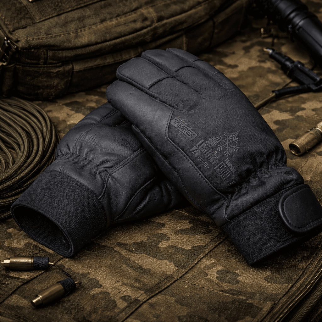Guanti invernali TAMREX A+ LeatherPRO Isolamento Thinsulate G80 in pelle di capra