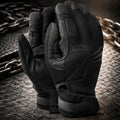 Guanti tattici TAMREX PRO-6000 Durevole Diamond Grip Chiusura in velcro Nero