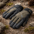 Guanti invernali TAMREX ProGrip Thermo HexaGrip palmo in pelle isolato oliva