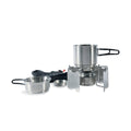 Tatonka Burner Burner Studio Imposta kit di cottura da esterno in acciaio inossidabile