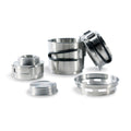 Tatonka Burner Burner Studio Imposta kit di cottura da esterno in acciaio inossidabile
