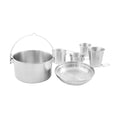 Tatonka Mini Set II Kit di pentole da campeggio compatto 6pcs inossidabile cottura all'aperto
