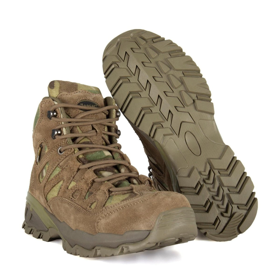 Stivali con zippato con zipping di teesar Squad Multicam Calzatura da combattimento da trekking da combattimento