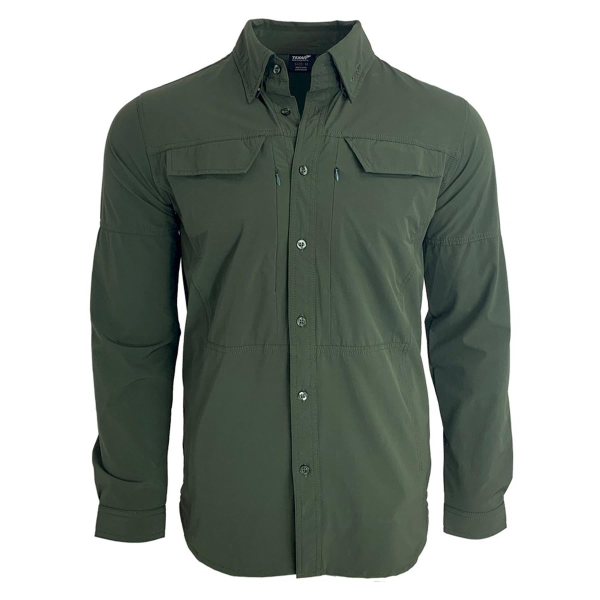 Camicia militare a maniche lunghe texar Slip Dureble Classic Shirts Classic Army