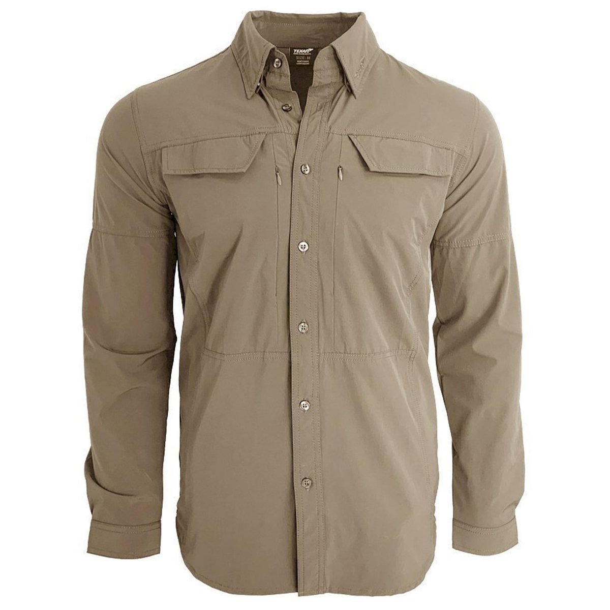 Camicia militare a maniche lunghe texar Slip Dureble Classic Shirts Classic Army