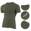 Texar Military Wear Basey Stray Short Shorthers Shirt Truppe tattiche biancheria intima