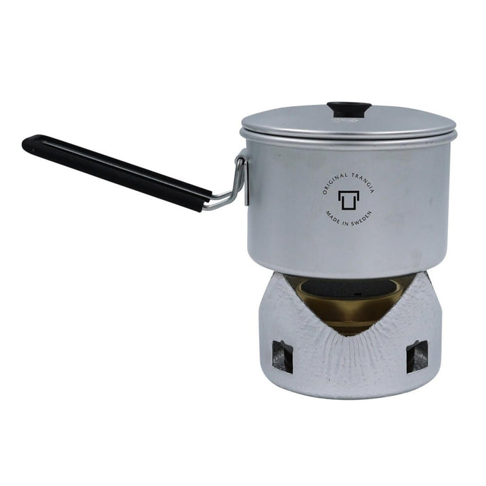 Trangia set fornelli da cucina pentole leggere in acciaio inossidabile compatte da escursionismo - GoMilitar
