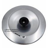 Trangia Mess Kit Lid Kettle 0.9L in alluminio maniglia pieghevole leggera zaino in spalla