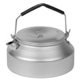 Trangia Mess Kit Lid Kettle 0.9L in alluminio maniglia pieghevole leggera zaino in spalla