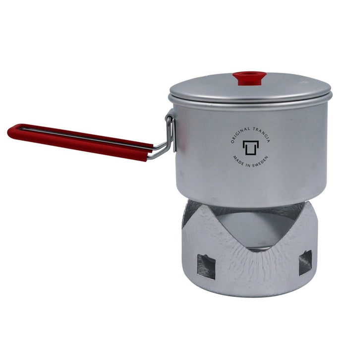 Set fornello Trangia micro light compatto ultraleggero zaino in spalla portatile da esterno - GoMilitar
