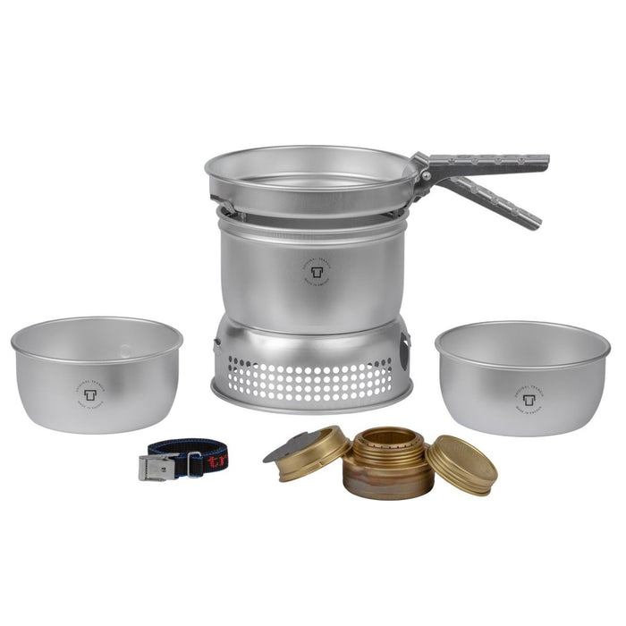 Trangia outdoor compatto portatile ultraleggero cinturino in nylon alluminio campeggio cucina - GoMilitar