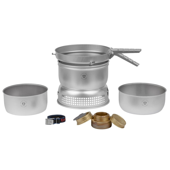 Trangia set fornello leggero in acciaio inossidabile kit compatto escursionismo campeggio all'aperto - GoMilitar