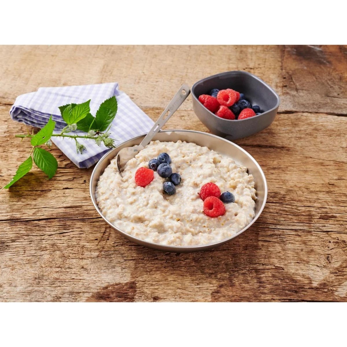 Trek'n Mangia per la colazione pasto ciotola per farina d'avena alimentare da campeggio disidratato