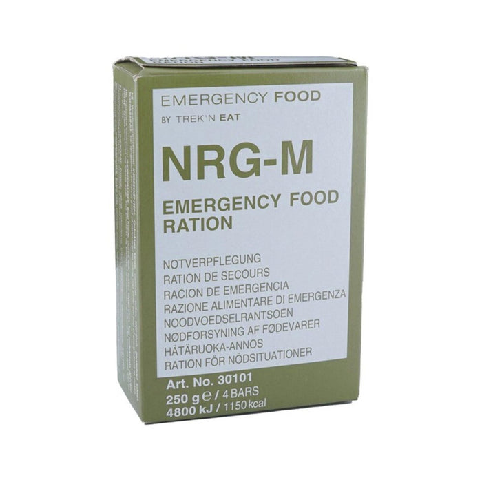 Trek'N Eat NRG-M Army Emergency Survival Confezione di cibo pronto da mangiare 275g - GoMilitar