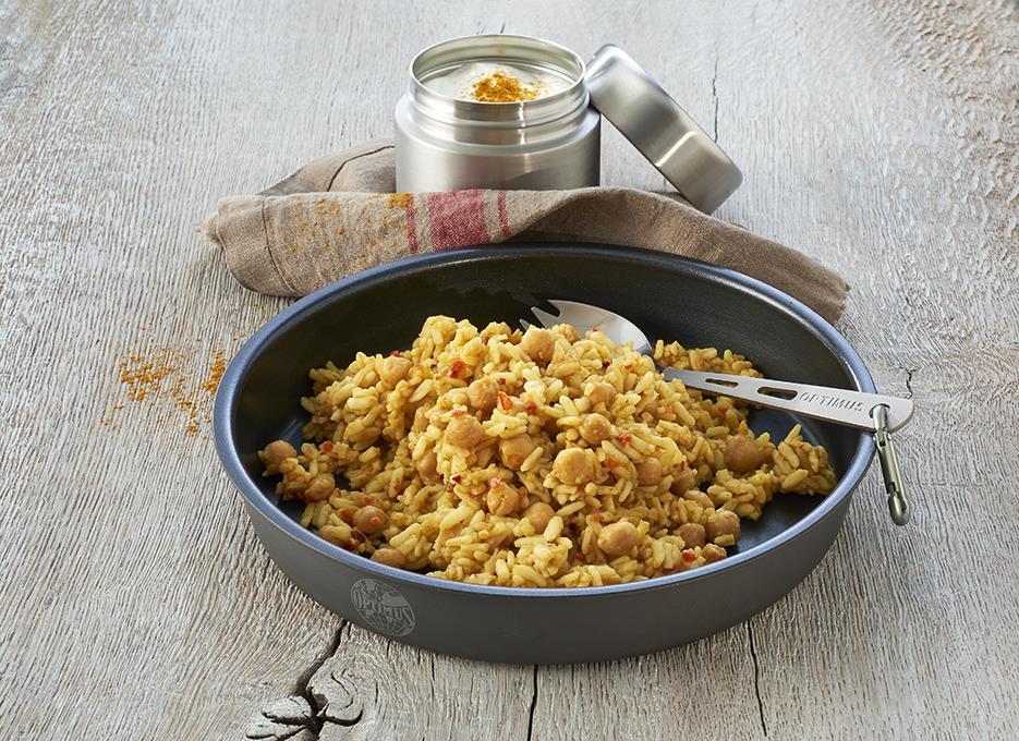 Trek'N'Eat Pasto vegano Chana Masala Alimenti liofilizzati per escursioni all'aperto 180g