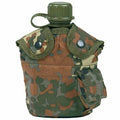 Bottiglia d'acqua in stile esercito americano M1 bottiglia d'acqua con coppa e alice clips militari statunitensi