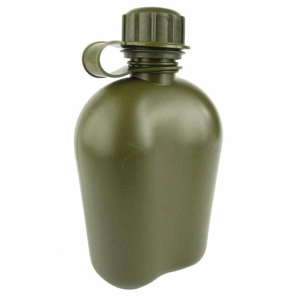 Bottiglia d'acqua in stile esercito americano M1 bottiglia d'acqua con coppa e alice clips militari statunitensi