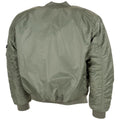 USA MILITALE MILITALE MA1 BOMBER BACCHERA AIR CORRI TROORE ALLE OLIVE CALDO