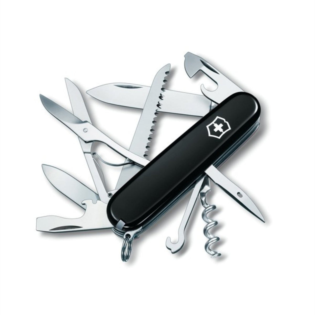 Victorinox Huntsman Coltellino svizzero 91 mm Multiutensile 15 funzioni Nero