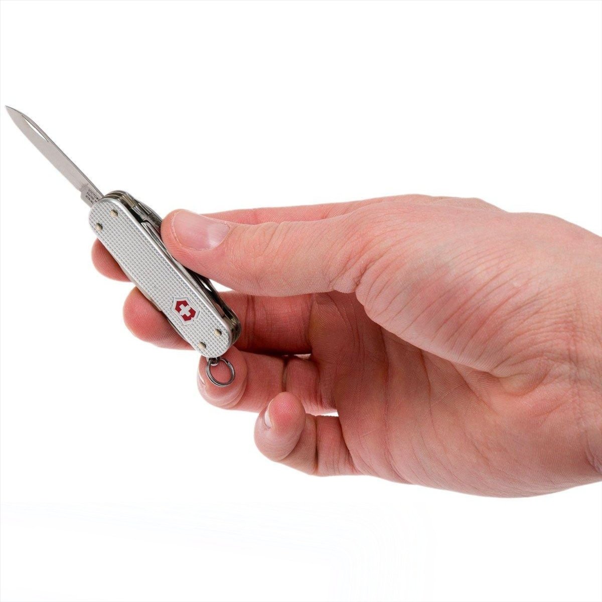 Coltello multiuso Victorinox MiniChamp Alox Strumento EDC tascabile a 15 funzioni da 58 mm