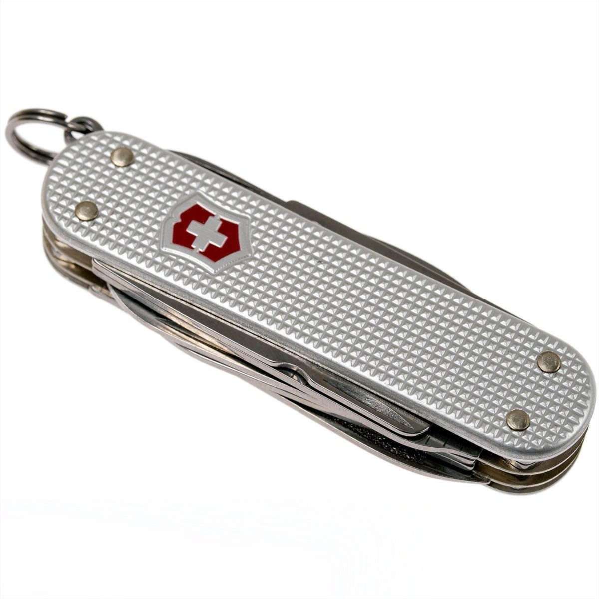 Coltello multiuso Victorinox MiniChamp Alox Strumento EDC tascabile a 15 funzioni da 58 mm
