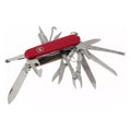 Victorinox Swiss Champ Multi Tool Knife 33 Funzioni in acciaio inossidabile manico rosso