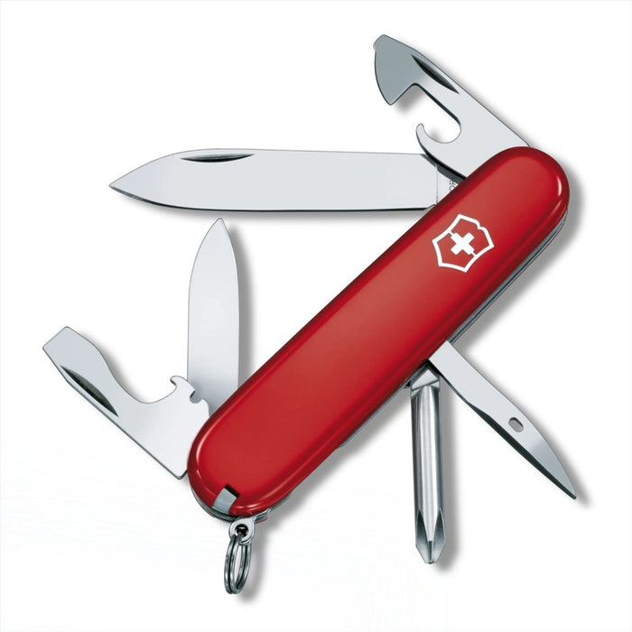 Coltello multiuso Victorinox Tinker 12 funzioni 91 mm Utensile tascabile EDC rosso - GoMilitar