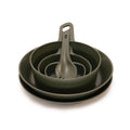 Schiere da tavolo da campeggio Wildo Explorer Kit set di utensili per esterni leggeri senza BPA