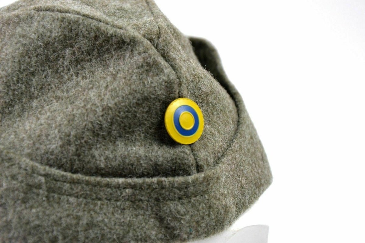 WWII Army Swedish Winter Wool Cap Cap Field Cap Cappello Garrison