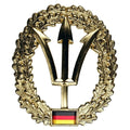 Autentico berretto dell'esercito tedesco beret busto