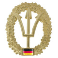 Autentico berretto dell'esercito tedesco beret busto