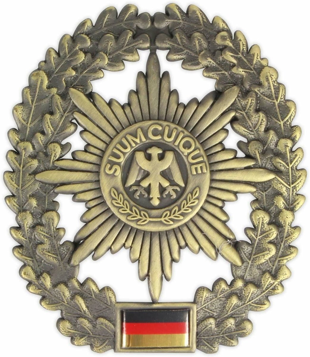 Guido berretto dell'esercito tedesco Distintivo Insignia Cockade Police militare Feldjagertruppe